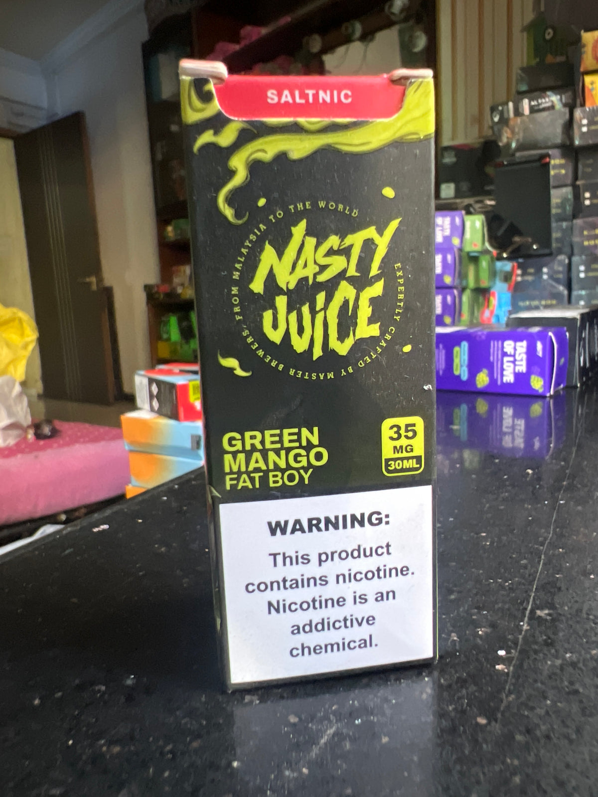 Nasty PodMate Nic Salt | Green Mango| Fat Boy | 30ML INDIA (Copy)