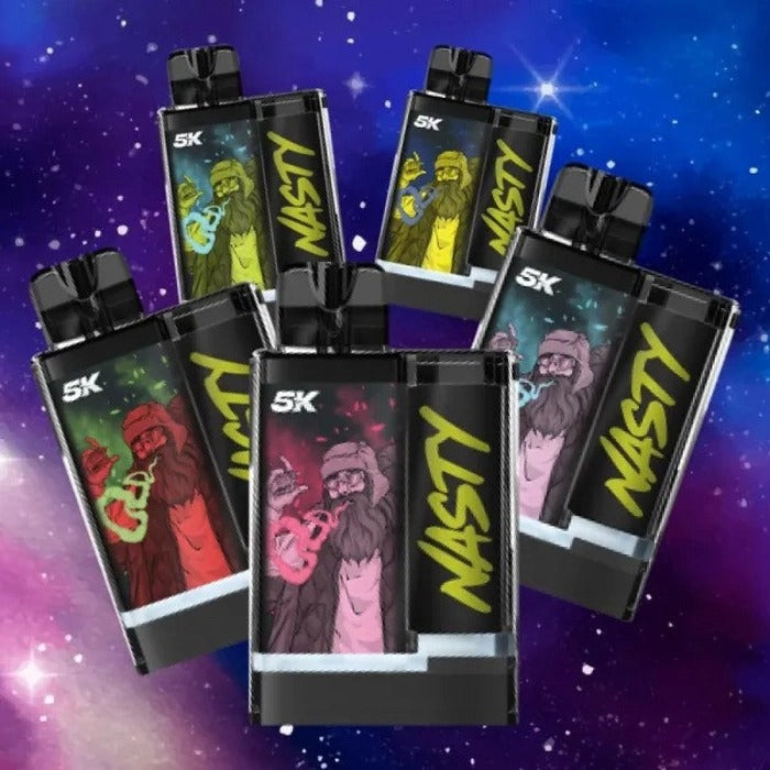 NASTY DISPOSSABLE CRYSTAL 5000 PUFFS | ORIGNAL INDIA