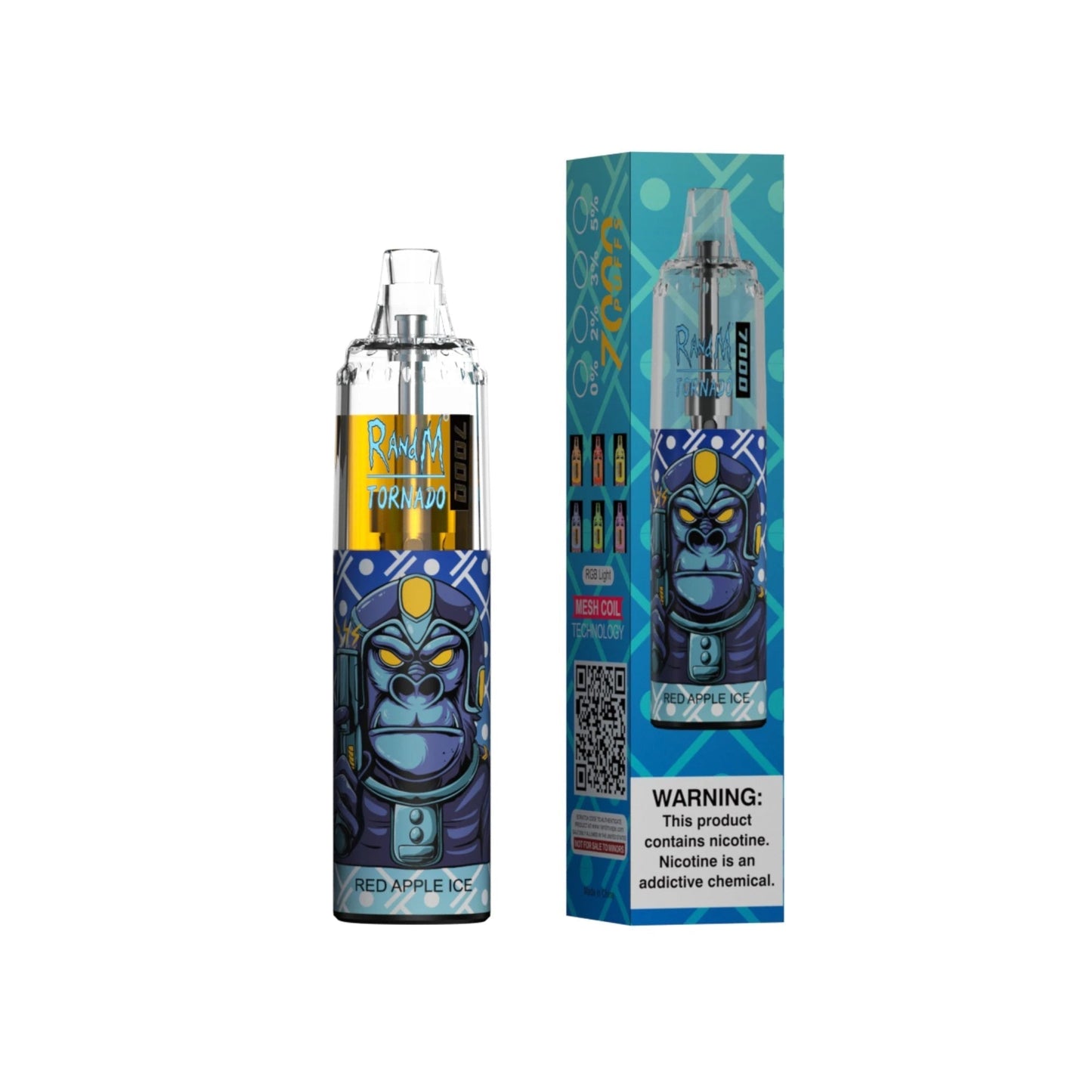 R and M 7000 PUFF DISPOSSABLE JUST VAPE INDIA
