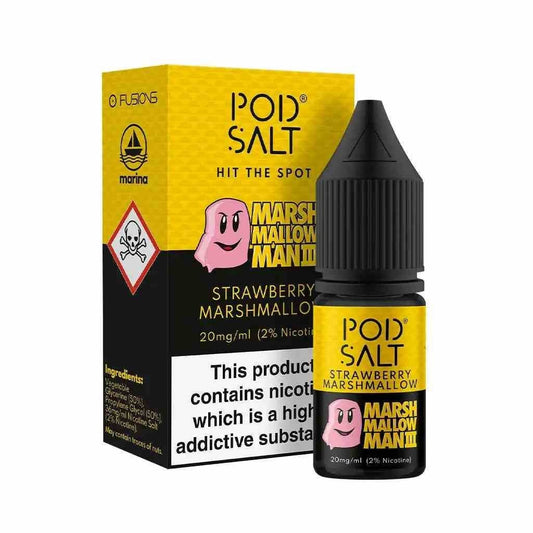 POD SALT Strawberry Marshmallow – Nicotine Salt Best price 2025