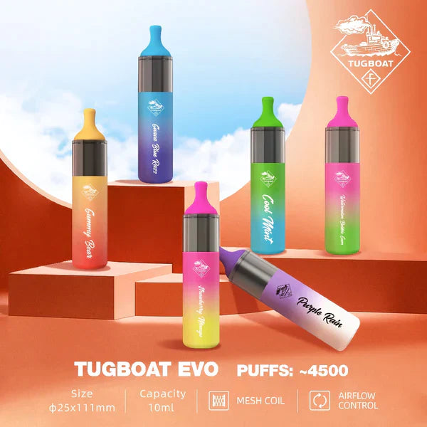 Tugboat EVO Disposable Vape Device 4500 Puffs 850mAh india