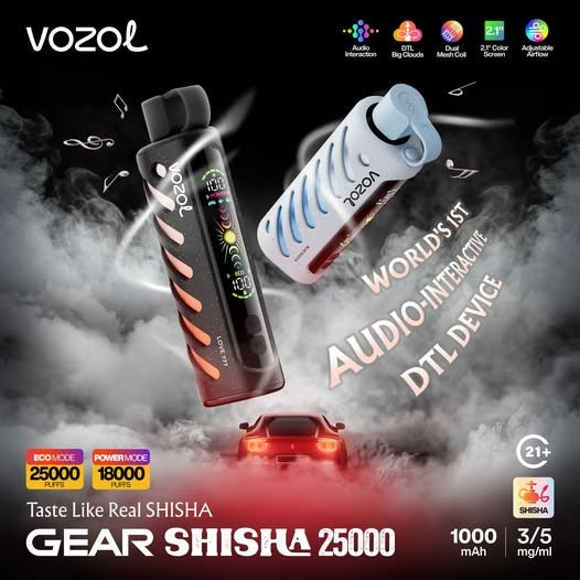 vozol 25000 moscow evenings Vozol Gear Shisha 25000 Moscow Evenings main image 1