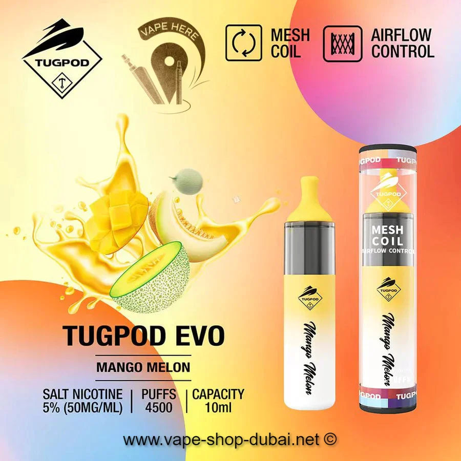 Tugboat EVO Disposable Vape Device 4500 Puffs 850mAh india