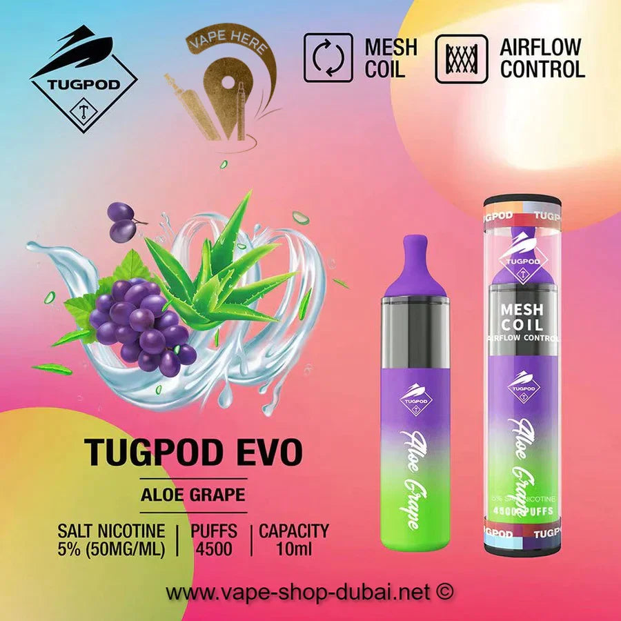 Tugboat EVO Disposable Vape Device 4500 Puffs 850mAh india