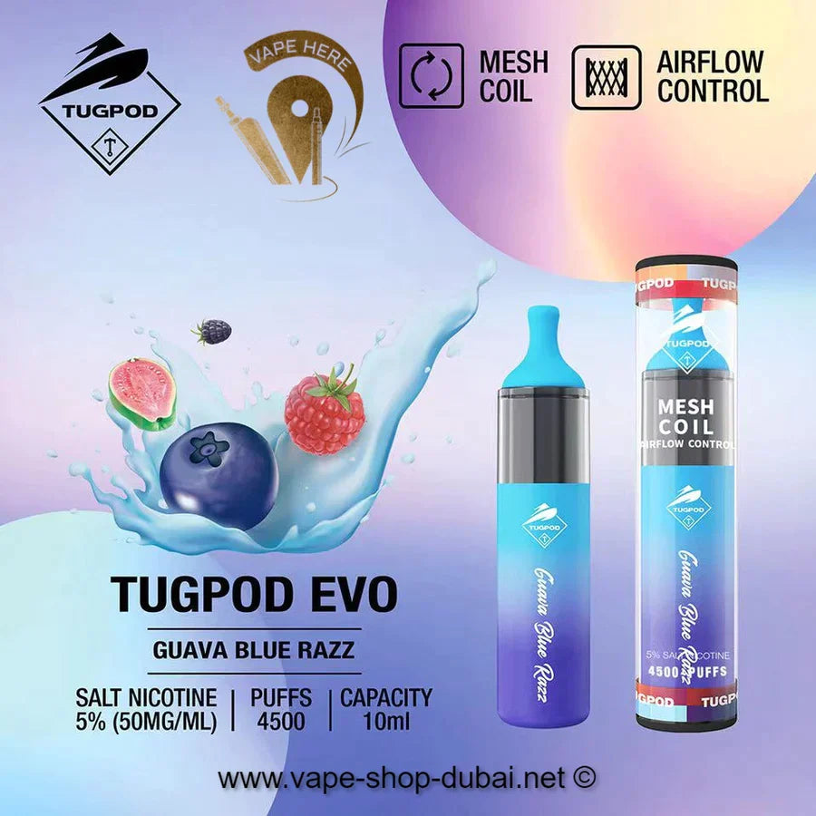 Tugboat EVO Disposable Vape Device 4500 Puffs 850mAh india