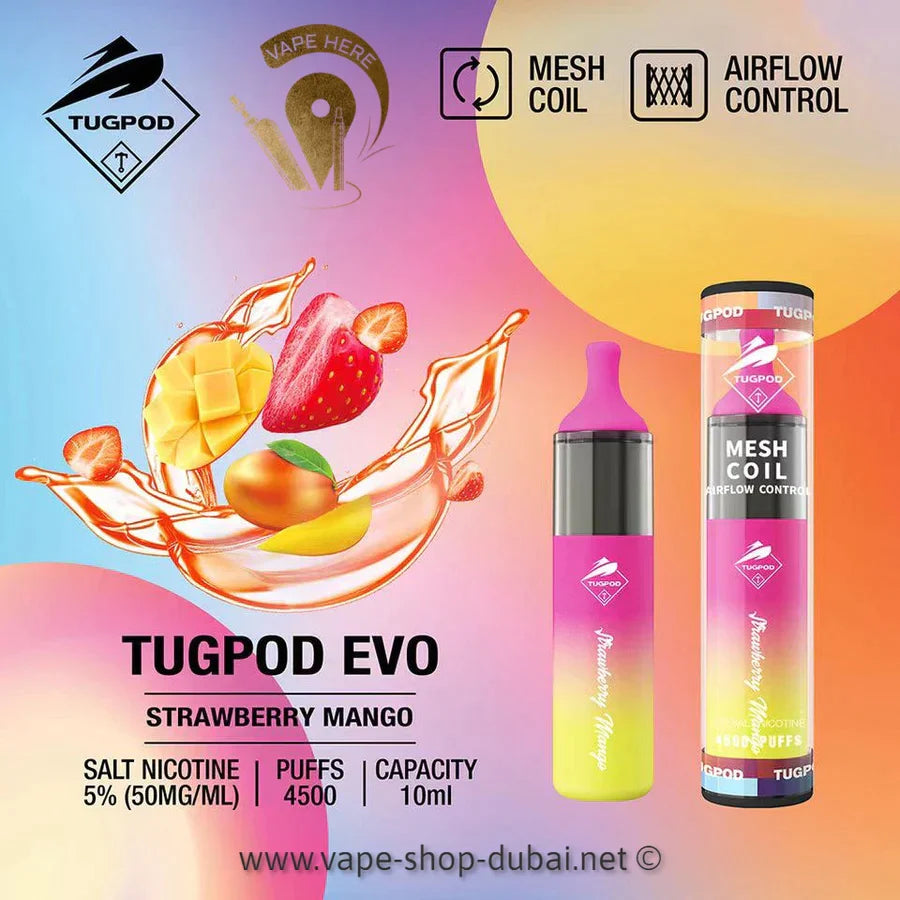 Tugboat EVO Disposable Vape Device 4500 Puffs 850mAh india