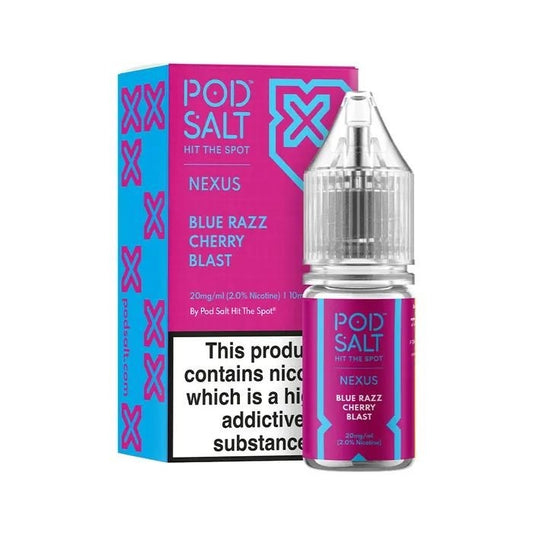 POD SALT Blue Razz Cherry Blast – Nicotine Salt Best price 2025