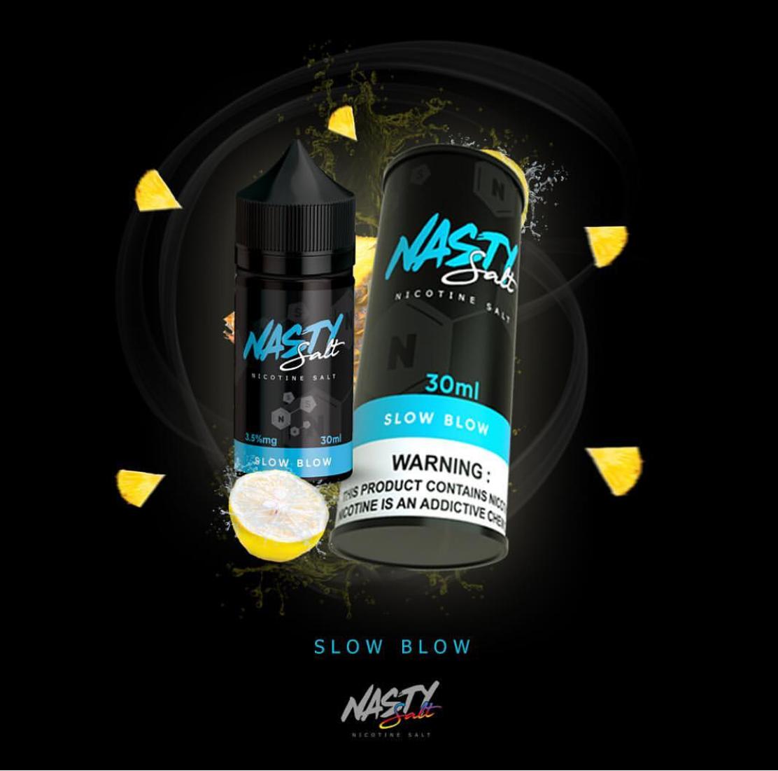 NASTY SALT SLOW BLOW NICOTINE FLAVOUR INDIA