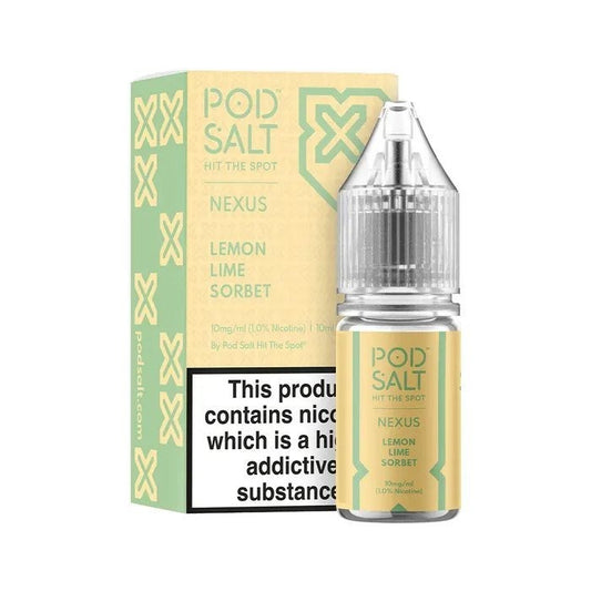 POD SALT Lemon Lime Sorbet – Nicotine Salt Best price 2025
