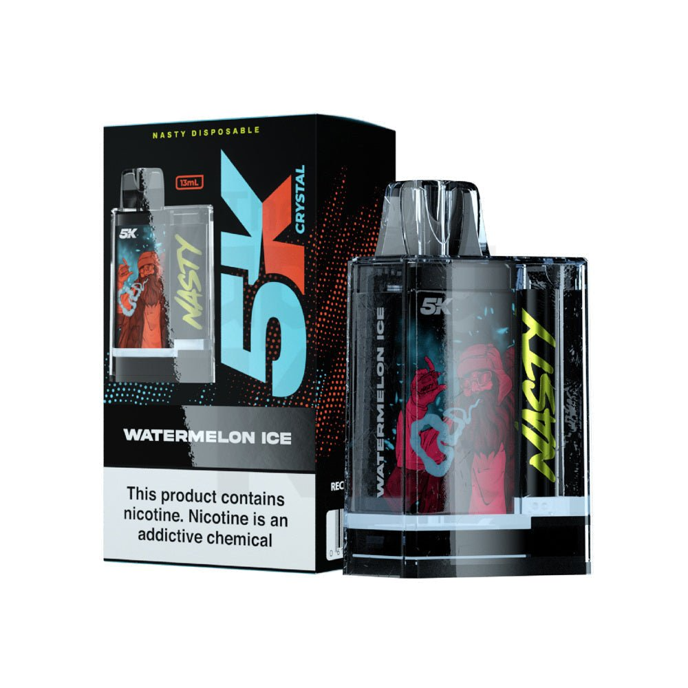 NASTY DISPOSSABLE CRYSTAL 5000 PUFFS | ORIGNAL INDIA