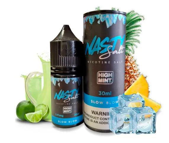 NASTY SALT SLOW BLOW NICOTINE FLAVOUR INDIA