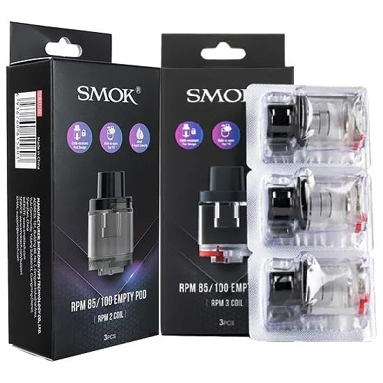 Smok RPM 85 / 100 Pod 6ml - Empty Pods (3 Pack) INDIA just vape india Smok RPM 85 / 100 Pod 6ml - Empty Pods (3 Pack) INDIA just vape india