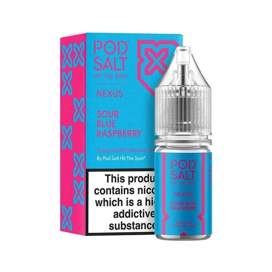 POD SALT Sour Blue Raspberry – Nicotine Salt Best price 2025