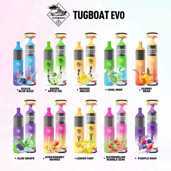 Tugboat EVO Disposable Vape Device 4500 Puffs 850mAh india