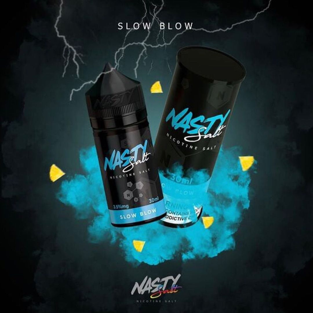 NASTY SALT SLOW BLOW NICOTINE FLAVOUR  INDIA