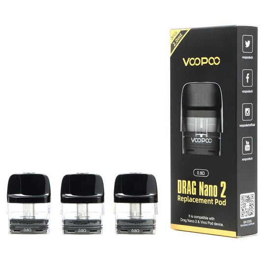 VOOPOO DRAG NANO 2 REPLACEMENT POD
Original india