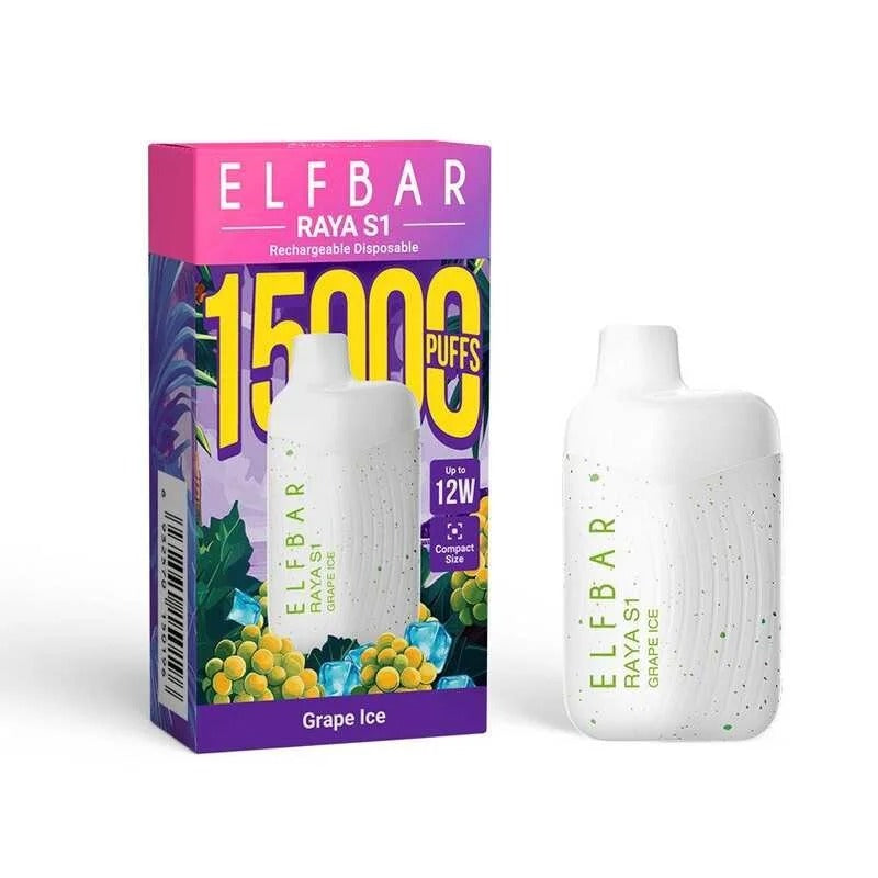 Elfbar Raya S1 15000 Puffs Disposable Vape – Rechargeable Long-Lasting Mesh Coil Vape