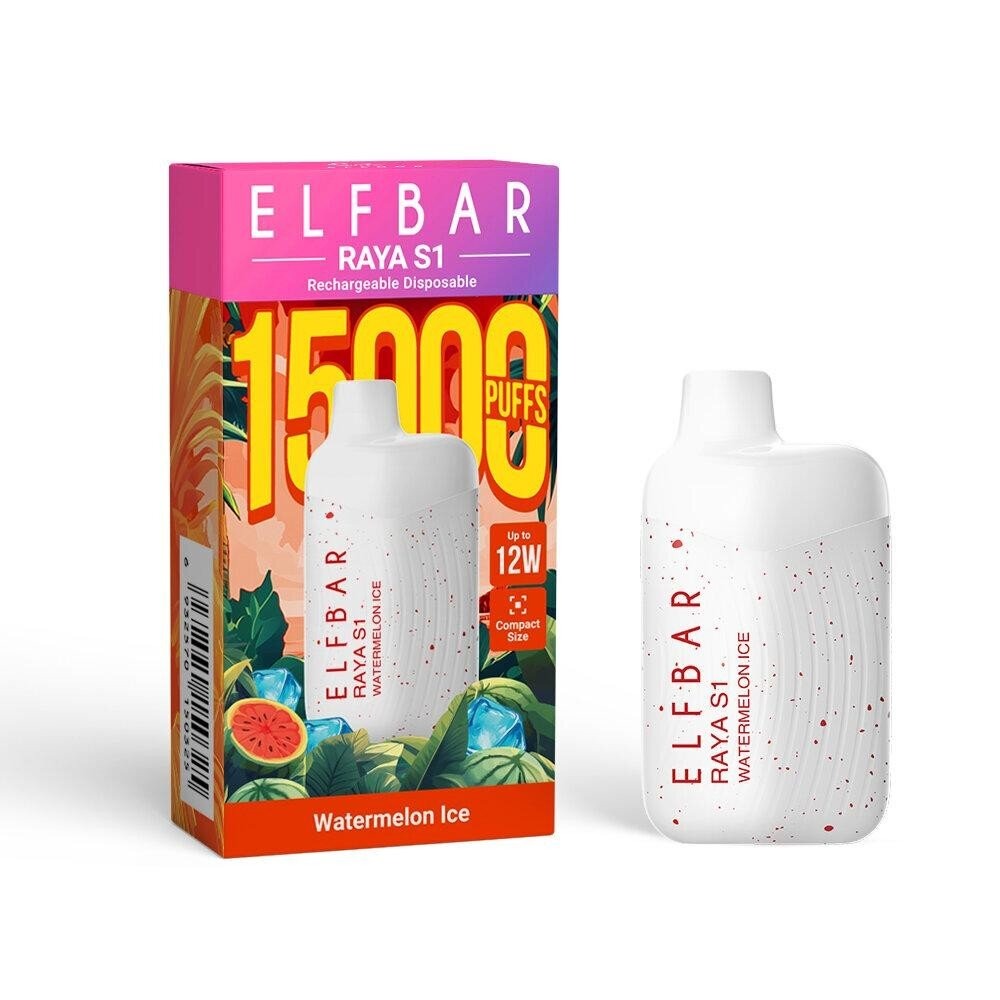 Elfbar Raya S1 15000 Puffs Disposable Vape – Rechargeable Long-Lasting Mesh Coil Vape