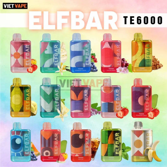 ELF BAR TE 6000 LIME CACTUS |VAPE INDIA SMOKE | DISPOSSIBLE VAPE