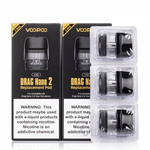 VOOPOO DRAG NANO 2 REPLACEMENT POD
Original india