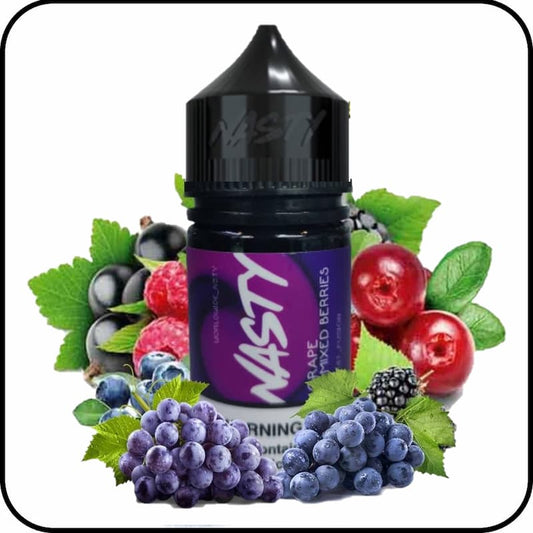 Nasty PodMate Nic Salt - Grape & Mixed Berries INDIA