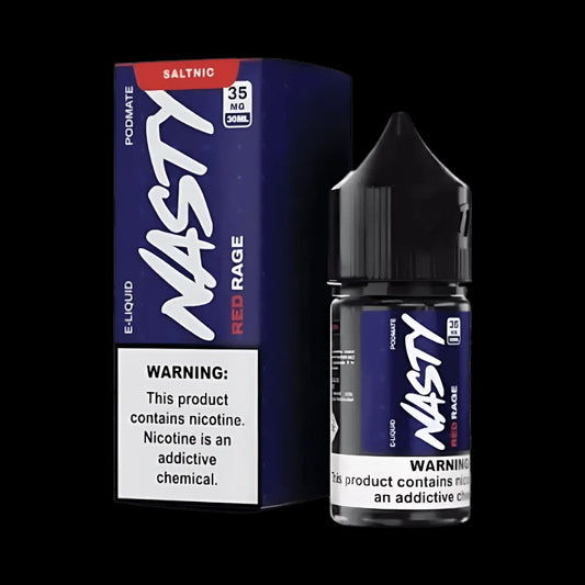 Nasty PodMate Nic Salt | Red RAGE 30ml | INDIA