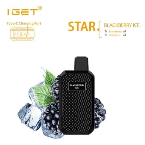 IGET STAR L7000 Disposable Vape 7000 Puff 5% 18ML