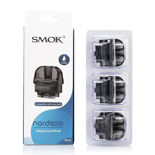 SMOK Nord 50W( NORD POD ) Replacement Pod (3-Pack)