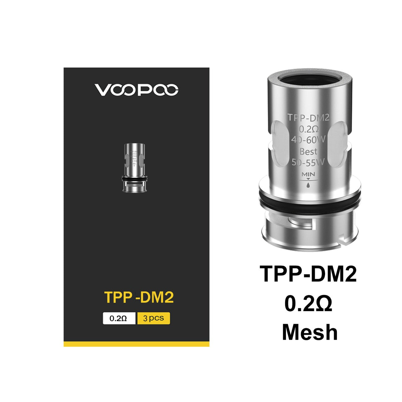 VOOPOO TPP REPLACEMENT COILS (Pack of 3) INDIA