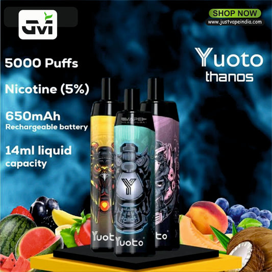 YUOTO THANOS 5000 PUFFS 100% Original India