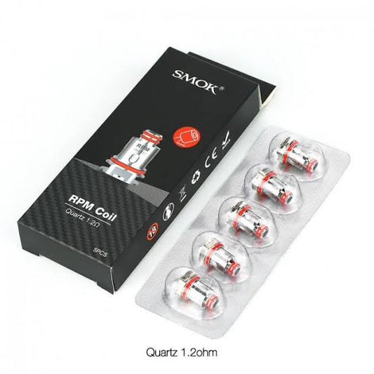 SMOK RPM Quartz 1.2 Oohm Coils (Pack of 5) India