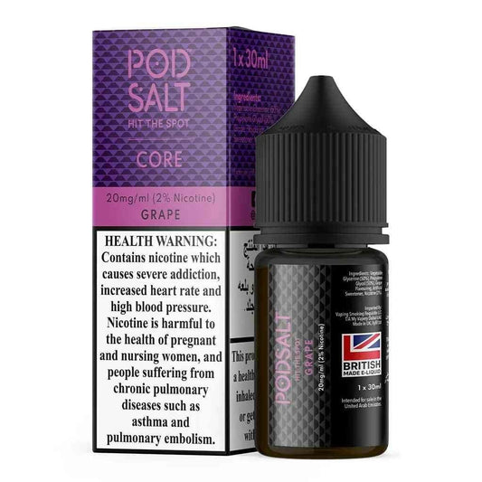 POD SALT Grape  – Nicotine Salt Best price 2025