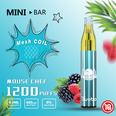 Yuoto Mini Bar Disposable Vape (50mg - 1200 Puffs)