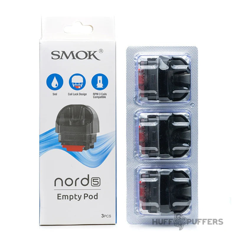 SMOK Nord 5 Replacement Pod (3-Pack)