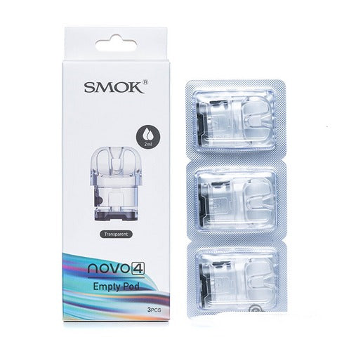 SMOK Novo 4 Empty Pod Cartridge 2ml (3pcs/pack)