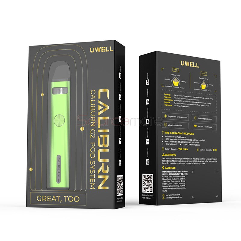 Uwell Caliburn G Orignal kit 15 W Pod System Kit India