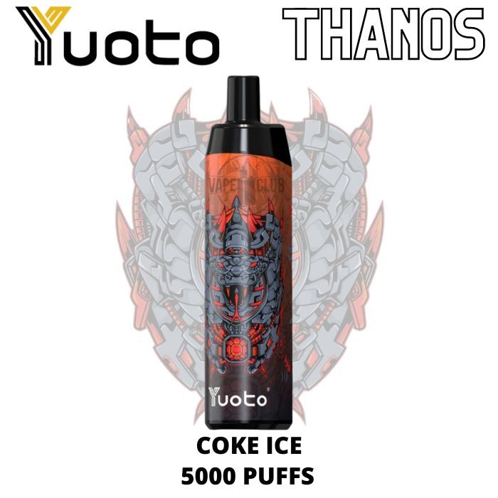 YUOTO THANOS DISPOSABLE 5000 PUFFS 100% Original